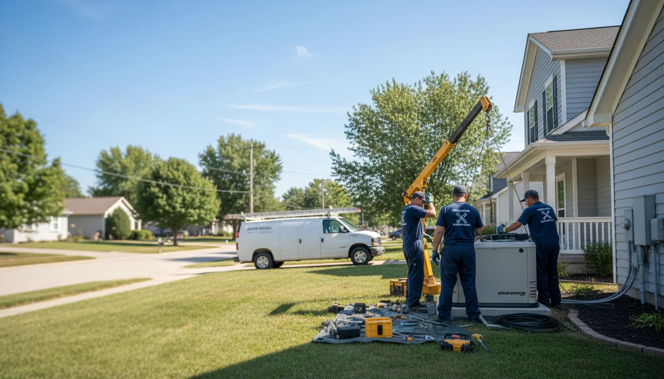 Generator Installation in Geuda Springs, KS near me